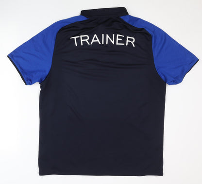 Jako Men's Blue Polo L Football Jersey