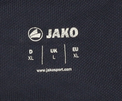 Jako Men's Blue Polo L Football Jersey