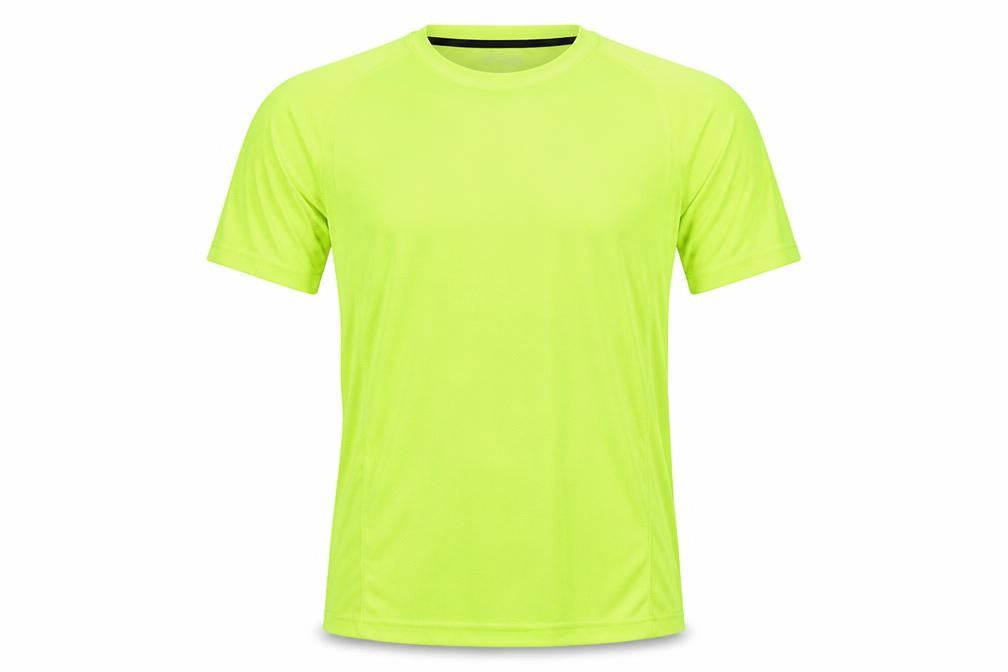 Front view of Active by Tchibo Men's Green Gym T-Shirt Medium