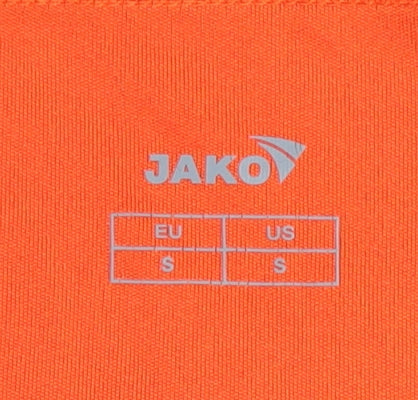 JAKO Men's Orange Athletic Jersey - Size S