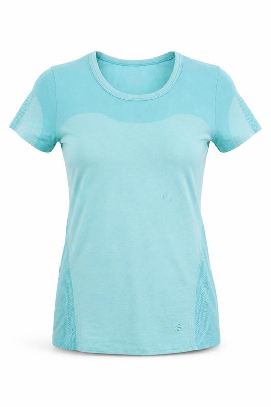 Womens UK Size 8 H&M Blue Gym & Training T-Shirt