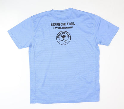 Acqua Royal Men's Blue T-Shirt XL for Running