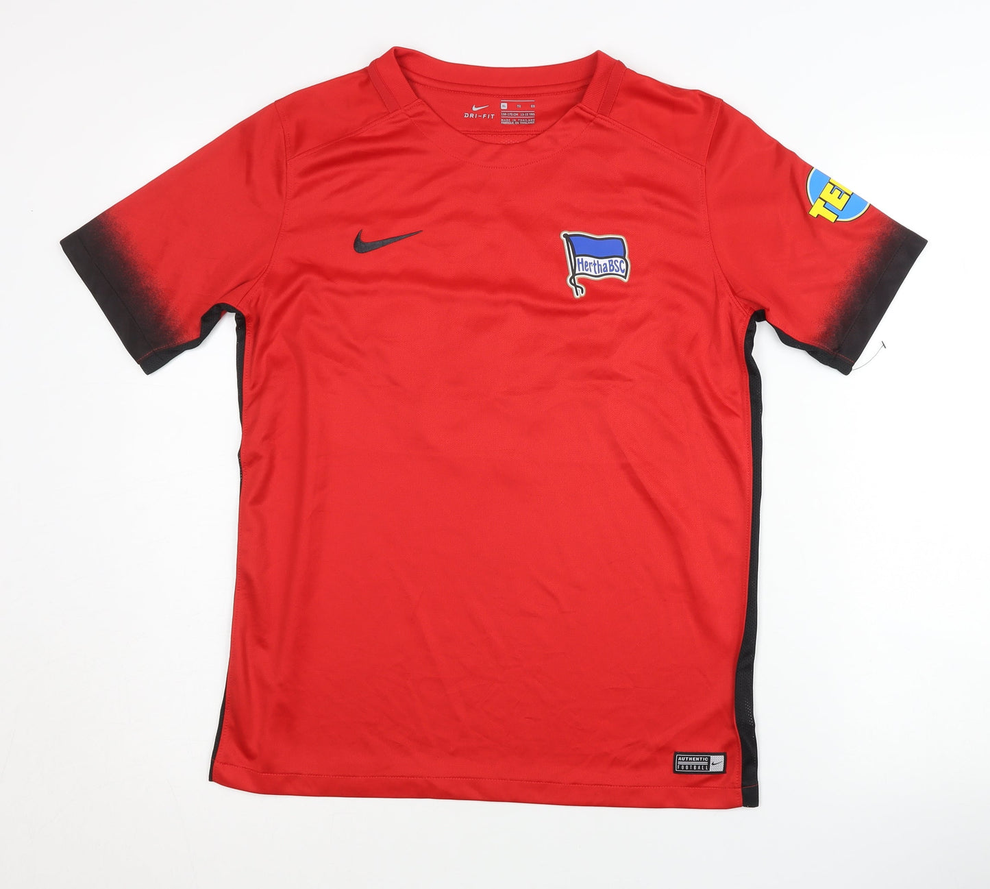 Nike Boys Red XL Football Jersey T-Shirt