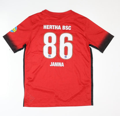 Nike Boys Red XL Football Jersey T-Shirt
