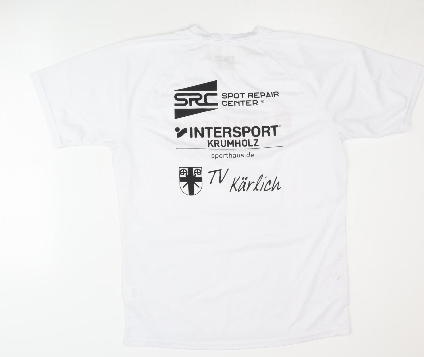Intersport Men's White Running T-Shirt Size L