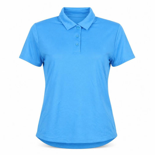 AWDis Unisex Blue Medium Polo Activewear Top