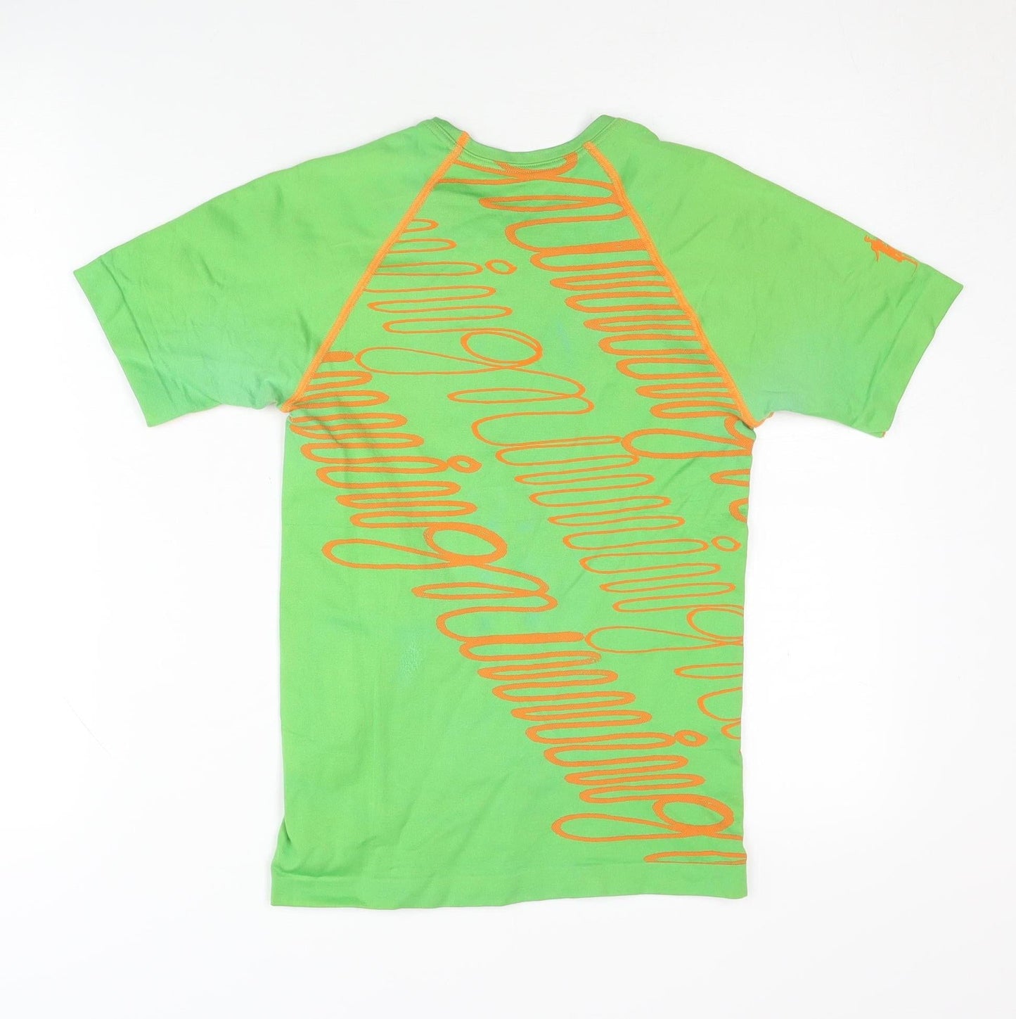 Unisex Green T-Shirt, Short Sleeve, Size 8, Raglan Style