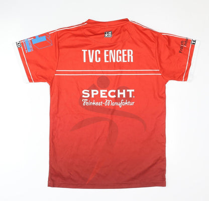 Tanked Men's Red Handball Jersey T-Shirt S