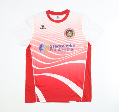 Erima Unisex Red Football Jersey Shirt S