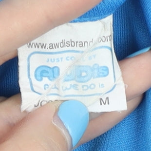 AWDis Men's Blue Volleyball Tank Top Medium