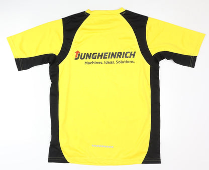 James & Nicholson Men's Yellow Medium T-Shirt