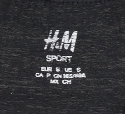 H&M Women's Black S Sport T-Shirt