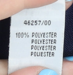 Identic Men's Blue Baseball Tank Top S - Sportswear