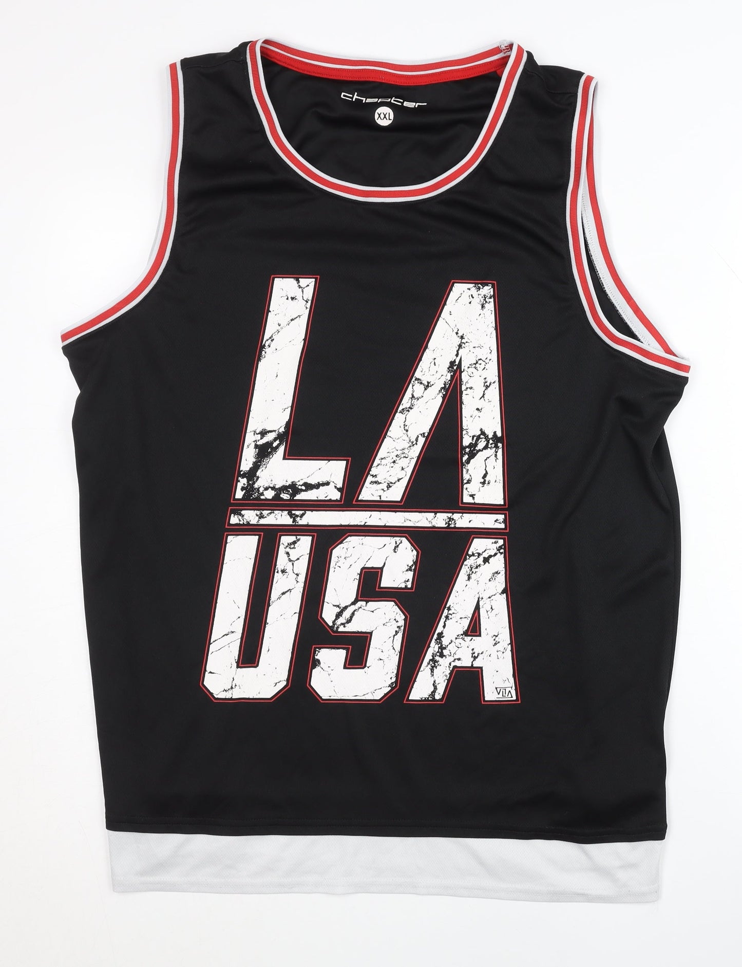 Chapter Men's Black Sports Tank Jersey 2XL