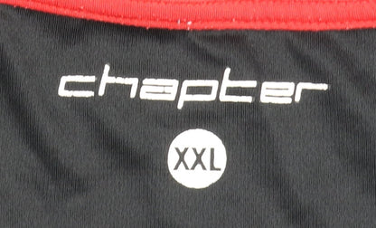 Chapter Men's Black Sports Tank Jersey 2XL