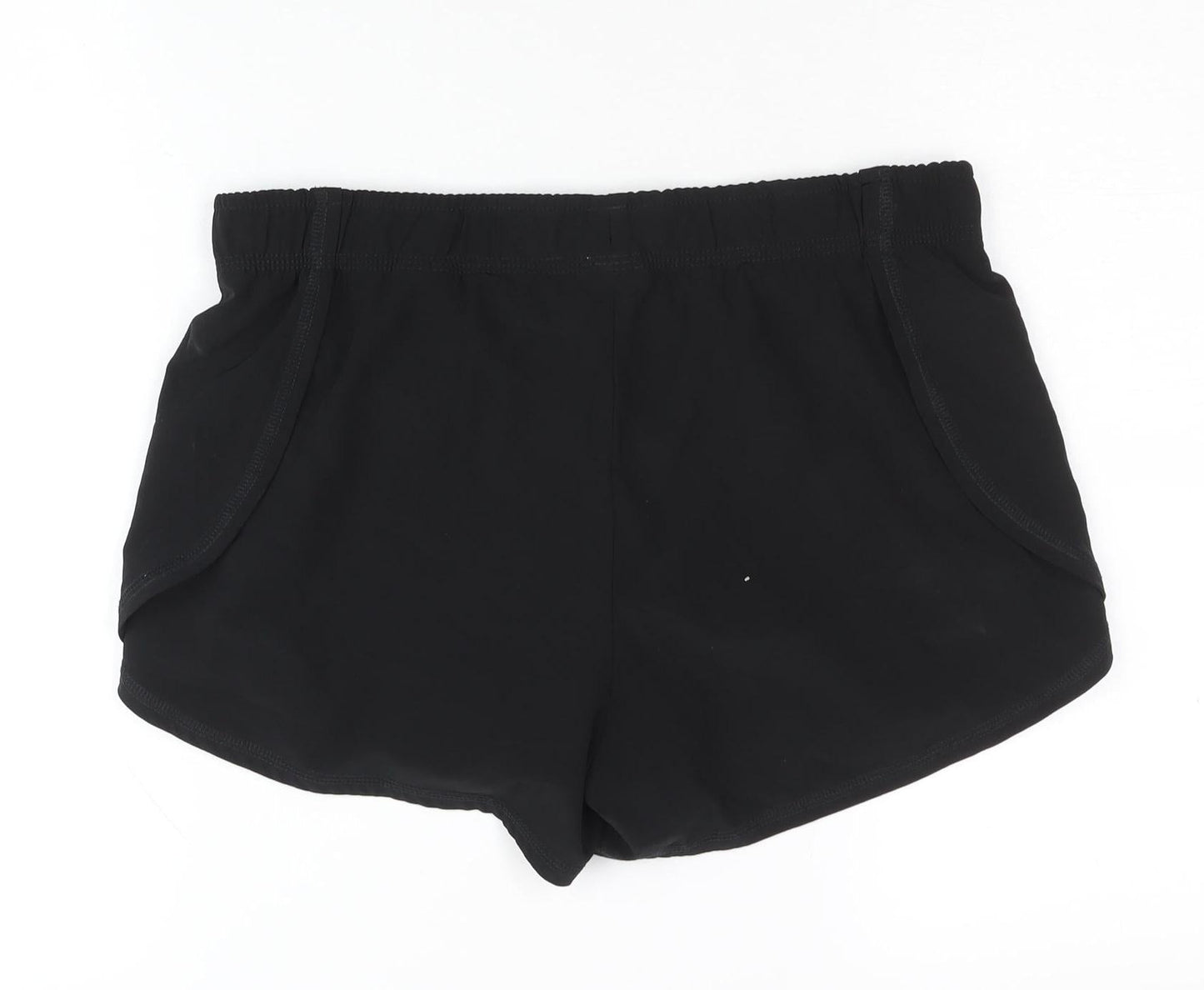 H&M Women's Black Athletic Shorts Size 12 Slim Fit