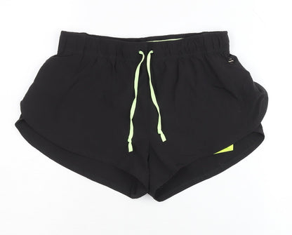 H&M Women's Black Athletic Shorts Size 6