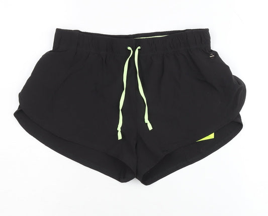 H&M Women's Black Athletic Shorts Size 6