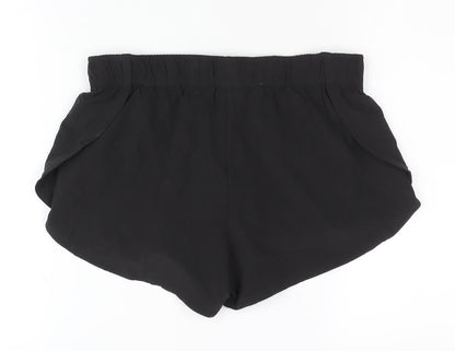 H&M Women's Black Athletic Shorts Size 6