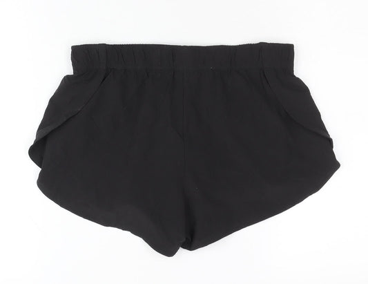 H&M Women's Black Athletic Shorts Size 6