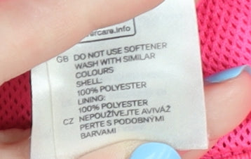 H&M Women’s Pink Athletic Shorts, Size 10, Elastic Waist