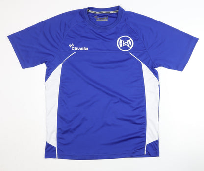 Cawila Men's Blue XL Football Jersey T-Shirt