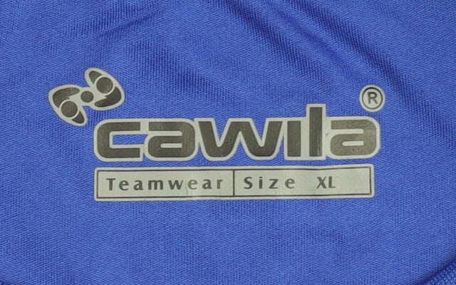 Cawila Men's Blue XL Football Jersey T-Shirt