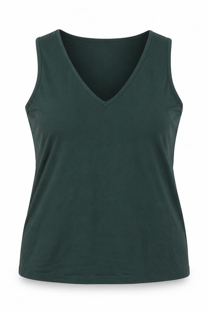 P.N.O Premium Women's Green Tank Top Size 14