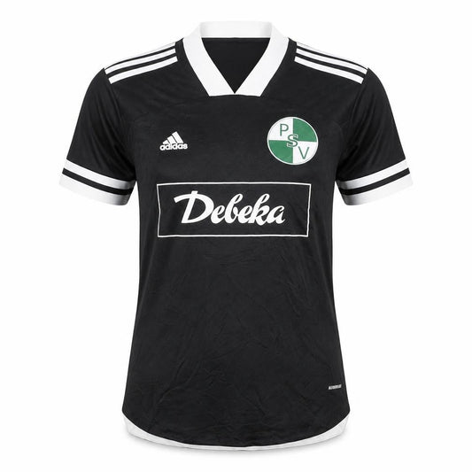 Unisex Adults UK Size L adidas Black Football T-Shirt