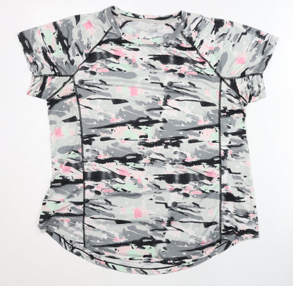 Athleta Women's Camouflage Gym T-Shirt L