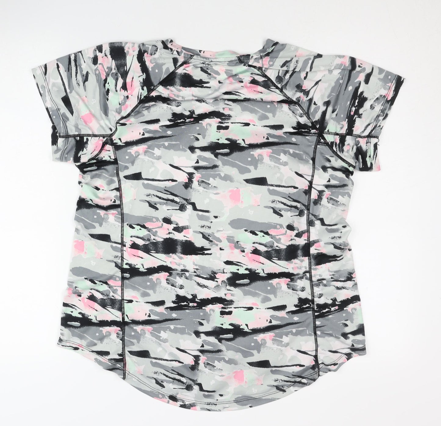 Athleta Women's Camouflage Gym T-Shirt L