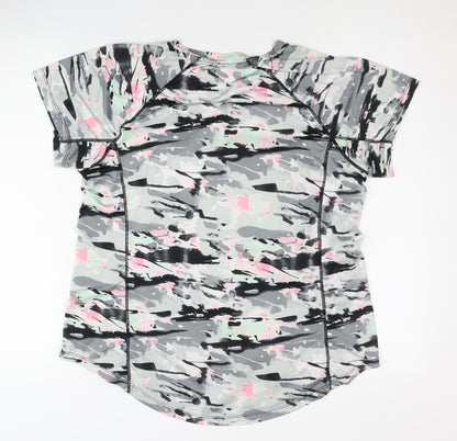Athleta Women's Camouflage Gym T-Shirt L