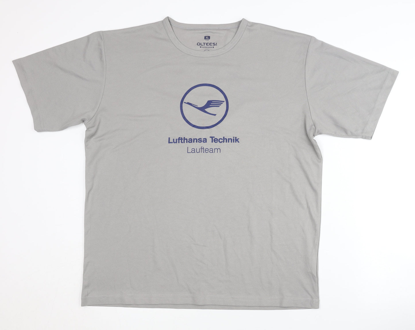 OLTEES! Men's Grey XL T-Shirt, Graphic Print Casual
