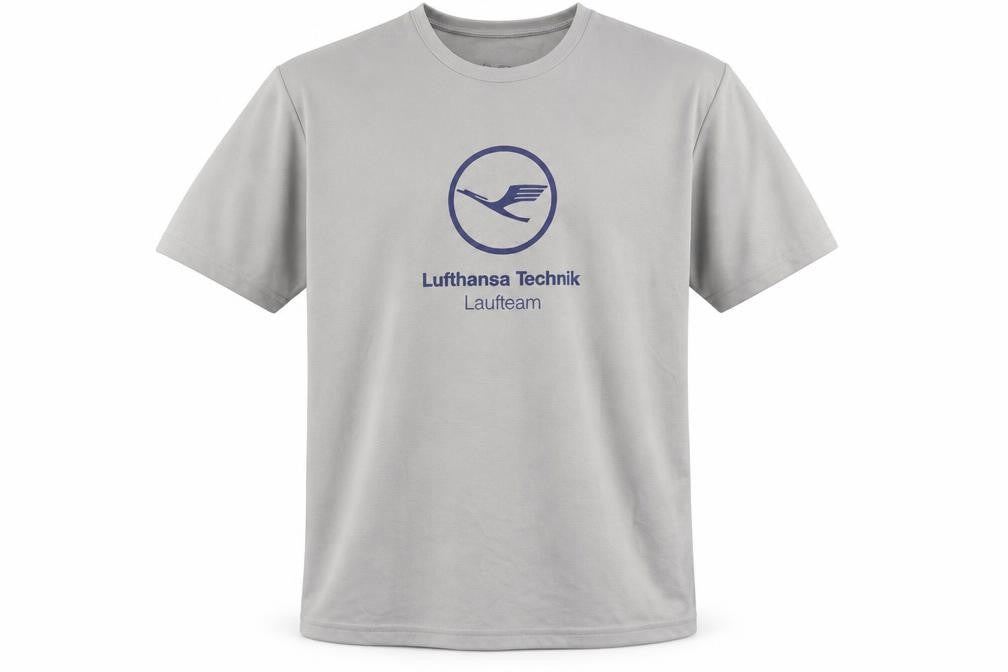 Front view of OLTEES! Men's Grey XL T-Shirt, Graphic Print Casual