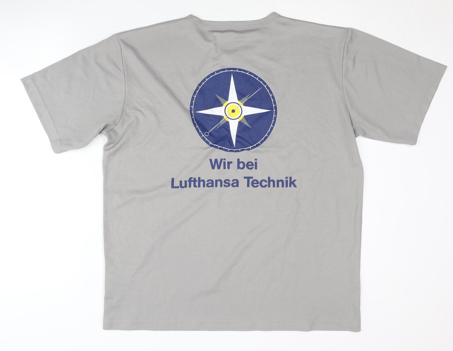 OLTEES! Men's Grey XL T-Shirt, Graphic Print Casual