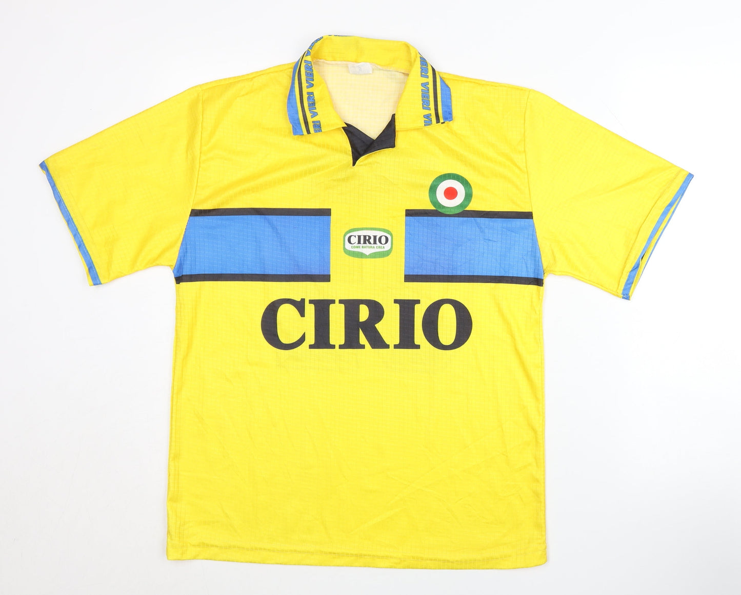 Non Originale Men's Yellow Football Jersey S - Vieri 32 Logo