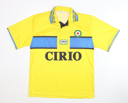 Non Originale Men's Yellow Football Jersey S - Vieri 32 Logo