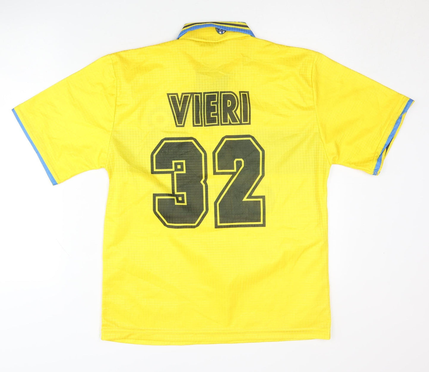 Non Originale Men's Yellow Football Jersey S - Vieri 32 Logo