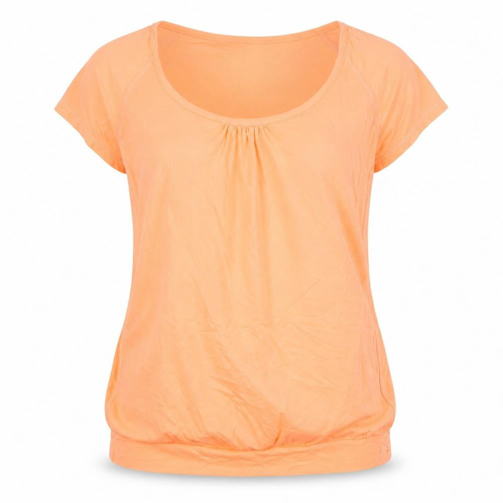 Active Women Orange Short Sleeve Top Size 12