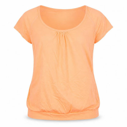 Active Women Orange Short Sleeve Top Size 12