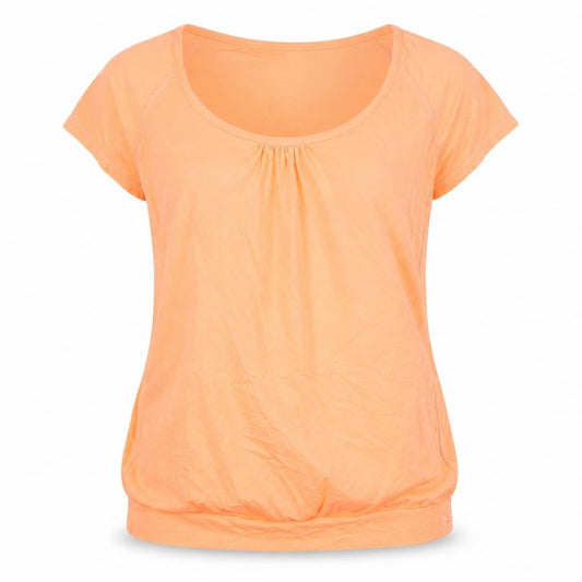 Active Women Orange Short Sleeve Top Size 12