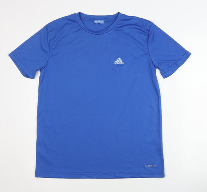 Adidas Men's Blue T-Shirt Size L Gym & Training