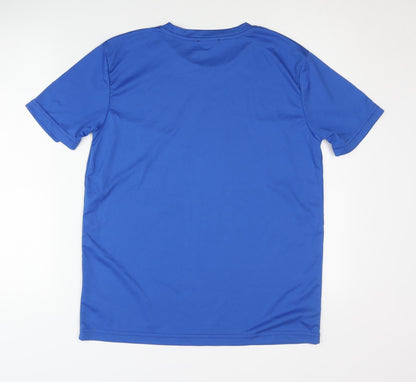 Adidas Men's Blue T-Shirt Size L Gym & Training