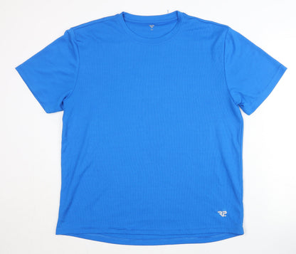 RP Men's XL Blue Polyester T-Shirt