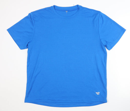 RP Men's XL Blue Polyester T-Shirt