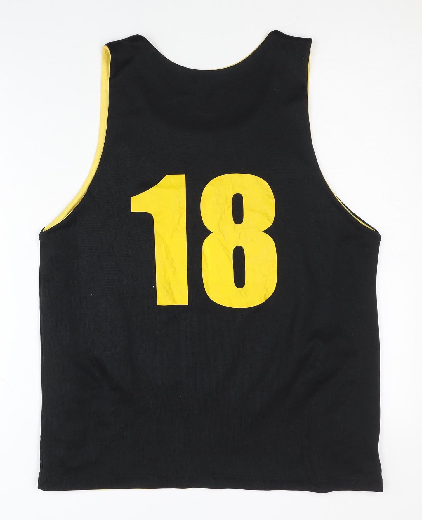 Allemo Boys Black Basketball Tank Jersey, 12 Years