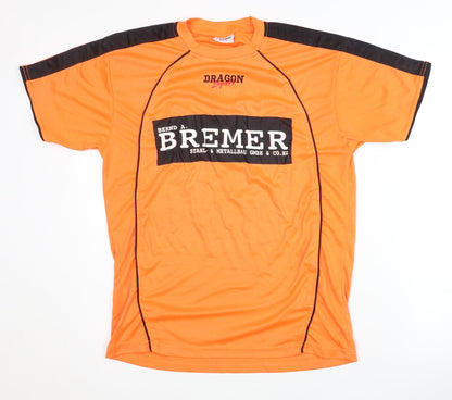 Dragon Sport Men’s Orange XS Jersey T-Shirt