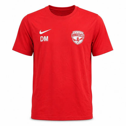 Mens UK Size L Nike Red Gym & Training Football T-Shirt