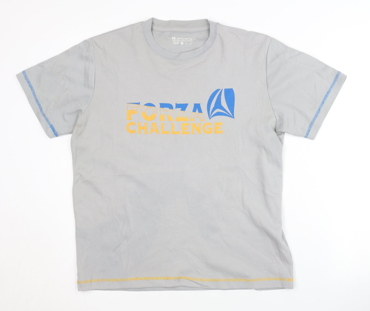 N.Sports Grey Men's M T-Shirt Basic Activewear