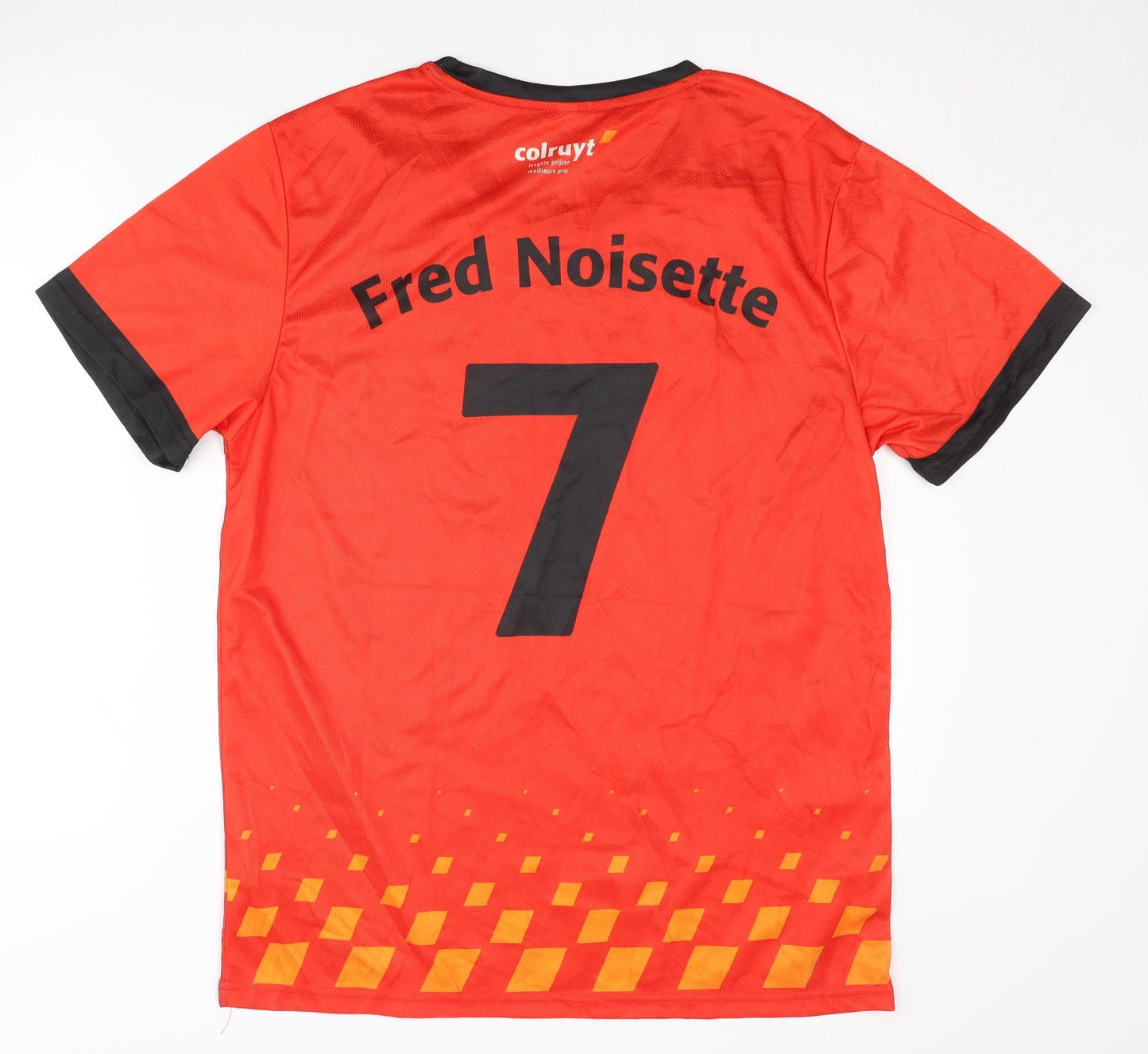 Men's Red XL Football Jersey Short Sleeve